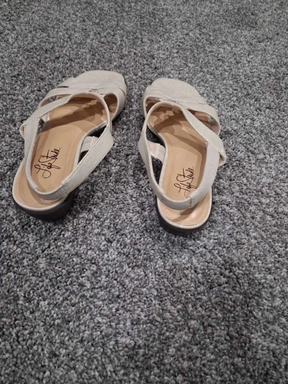 LifeStride Murano Slingback Sandals – Size 9